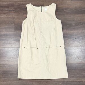 J. Crew Cream Mini Dress